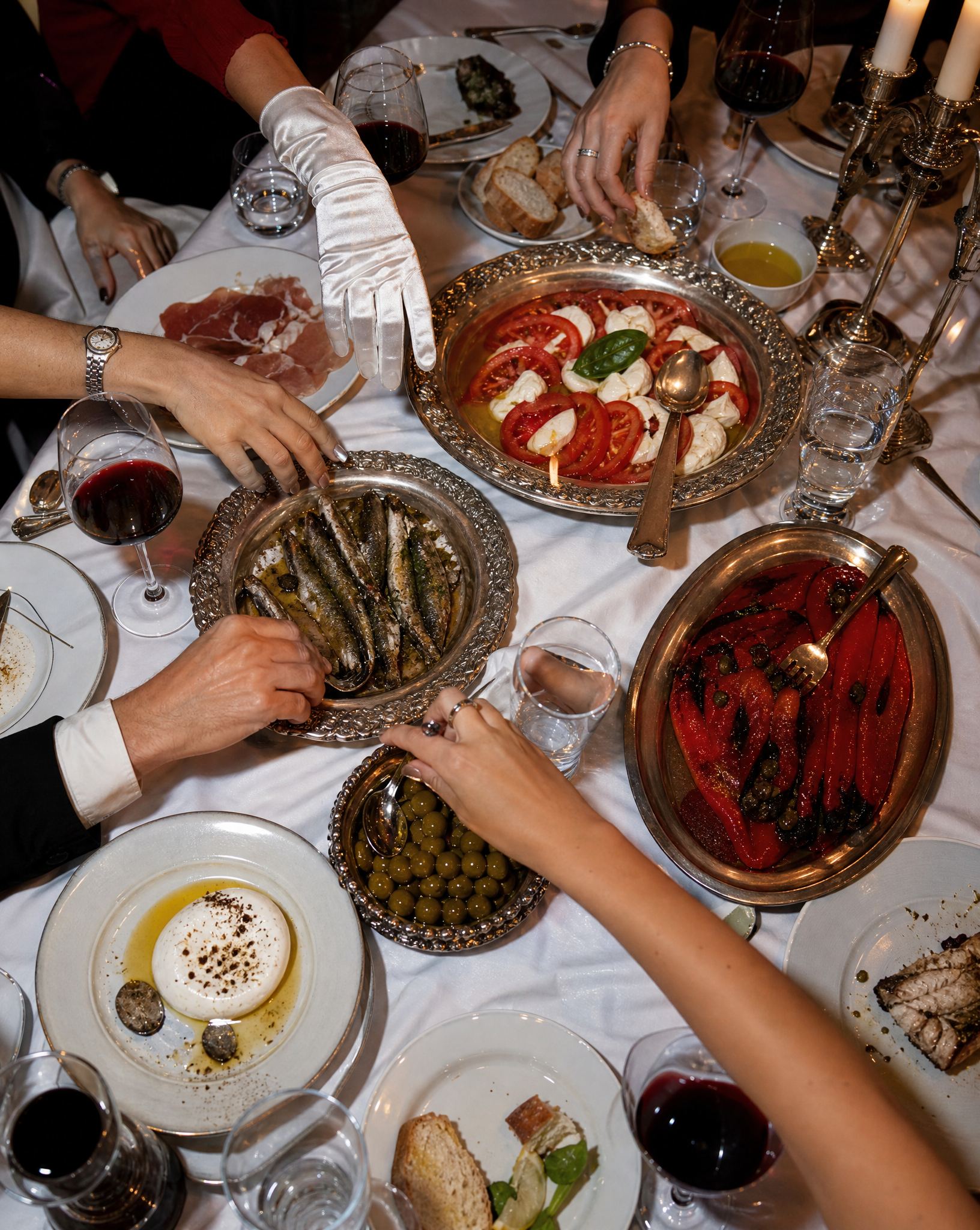 Silver platters